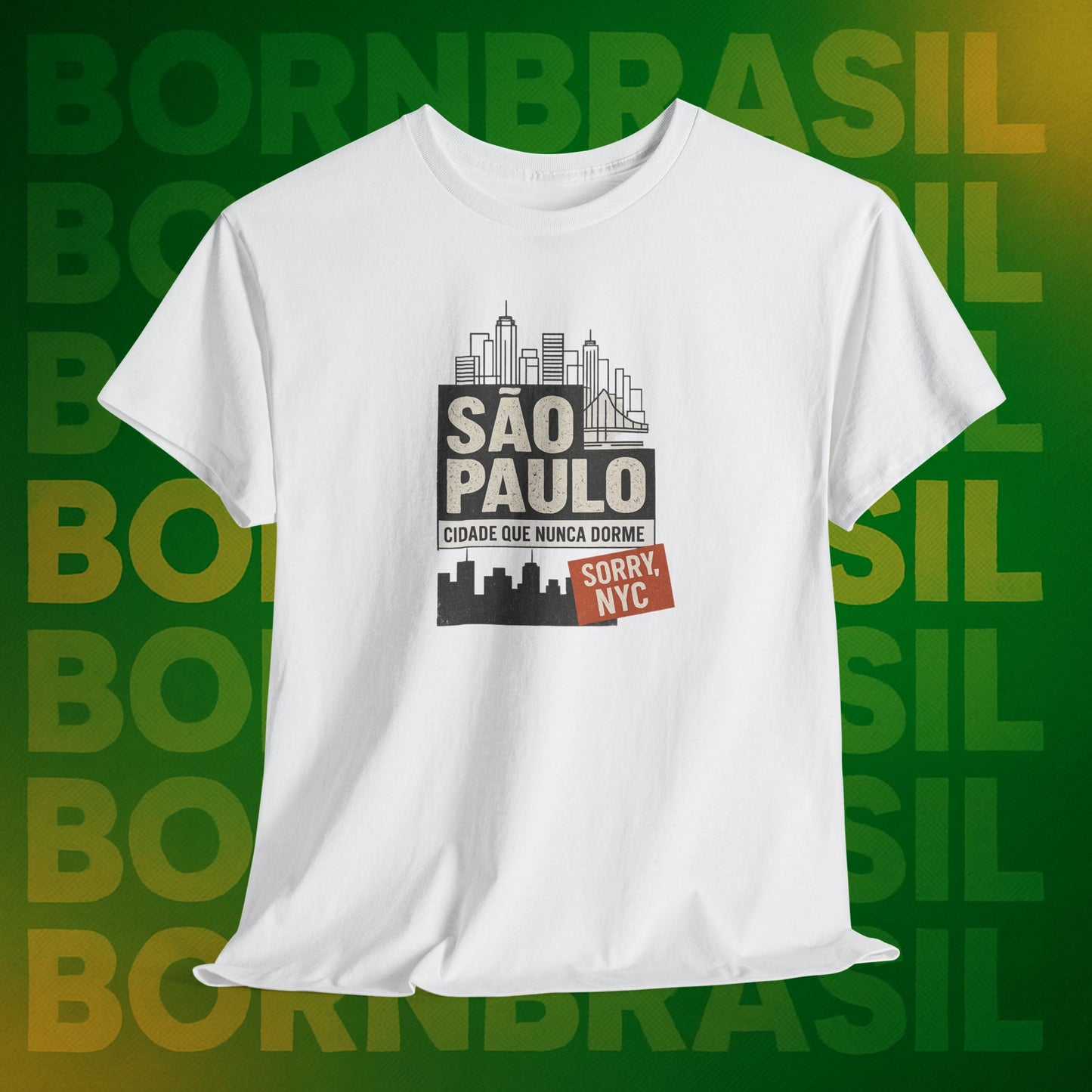 Camiseta São Paulo: Cidade Que Nunca Dorme – Sorry, NYC