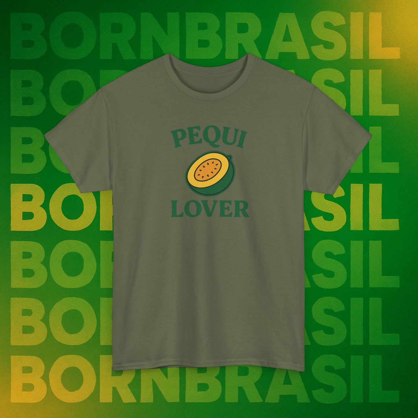 Camiseta Pequi Lover – Orgulho Goiano BornBrasil