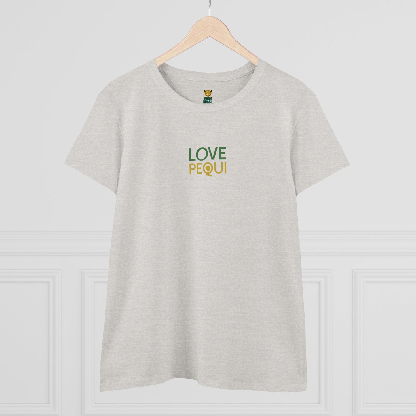 Camiseta Babylook Feminina “Love Pequi” – Orgulho Goiano | BornBrasil