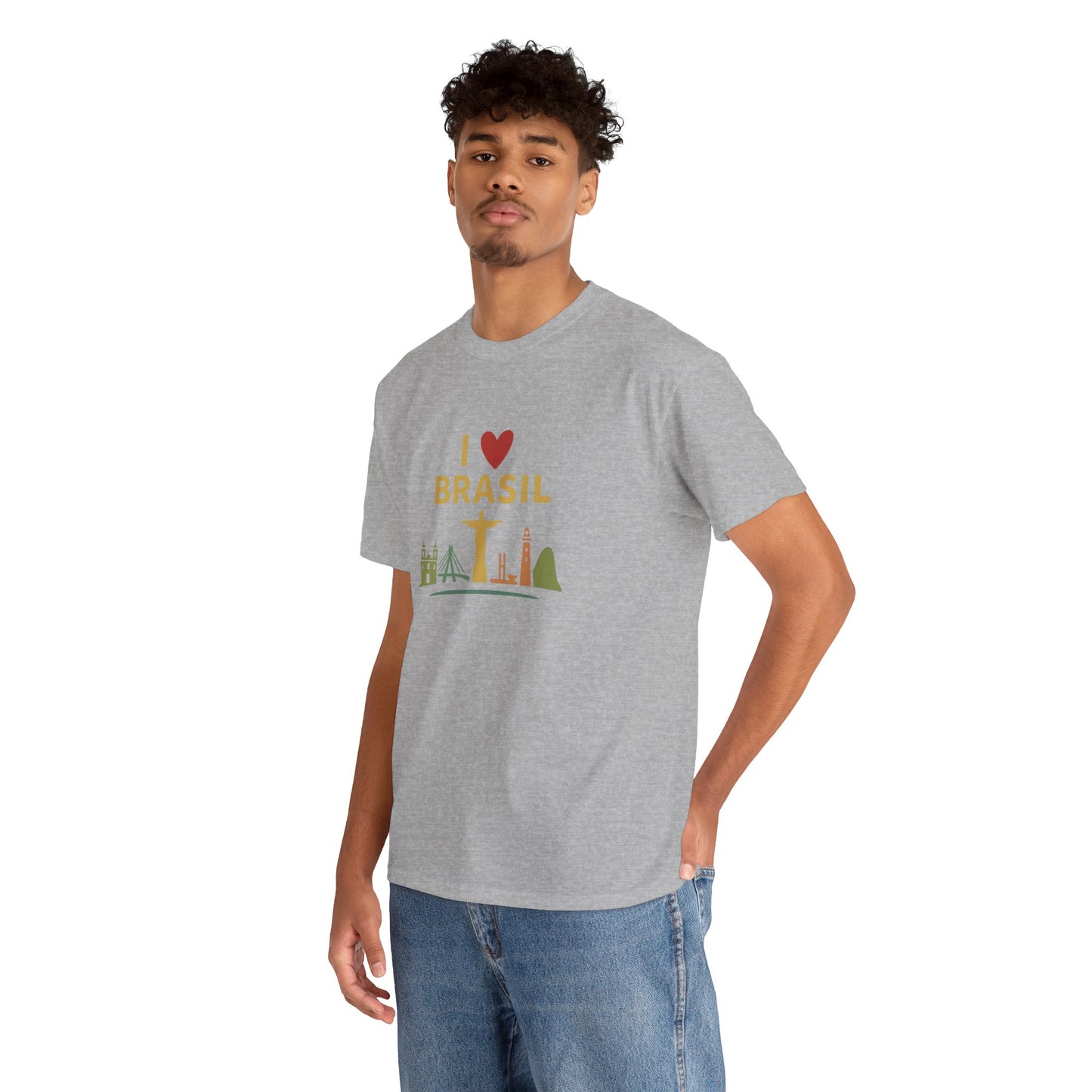 Camiseta I Love Brasil –  BornBrasil