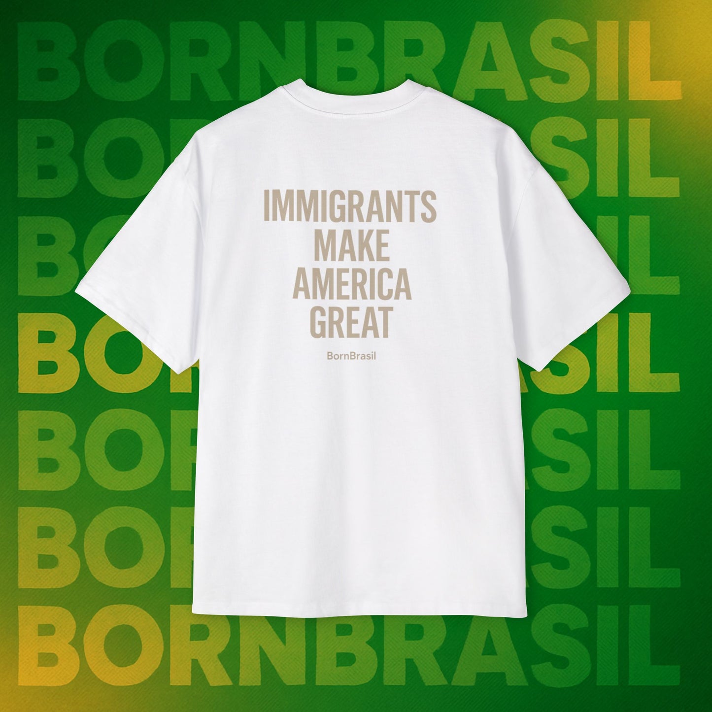 Camiseta Oversized Immigrants Make America Great – BornBrasil