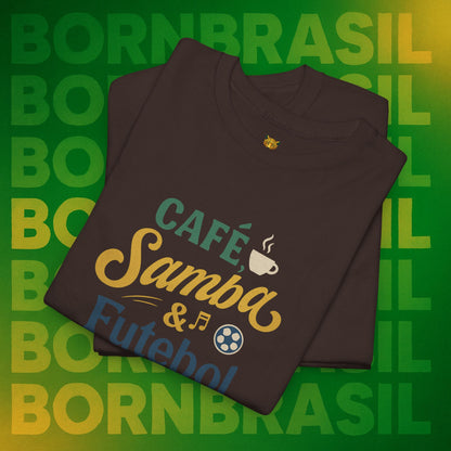 Camiseta Born in Brazil – Orgulho Nacional BornBrasil
