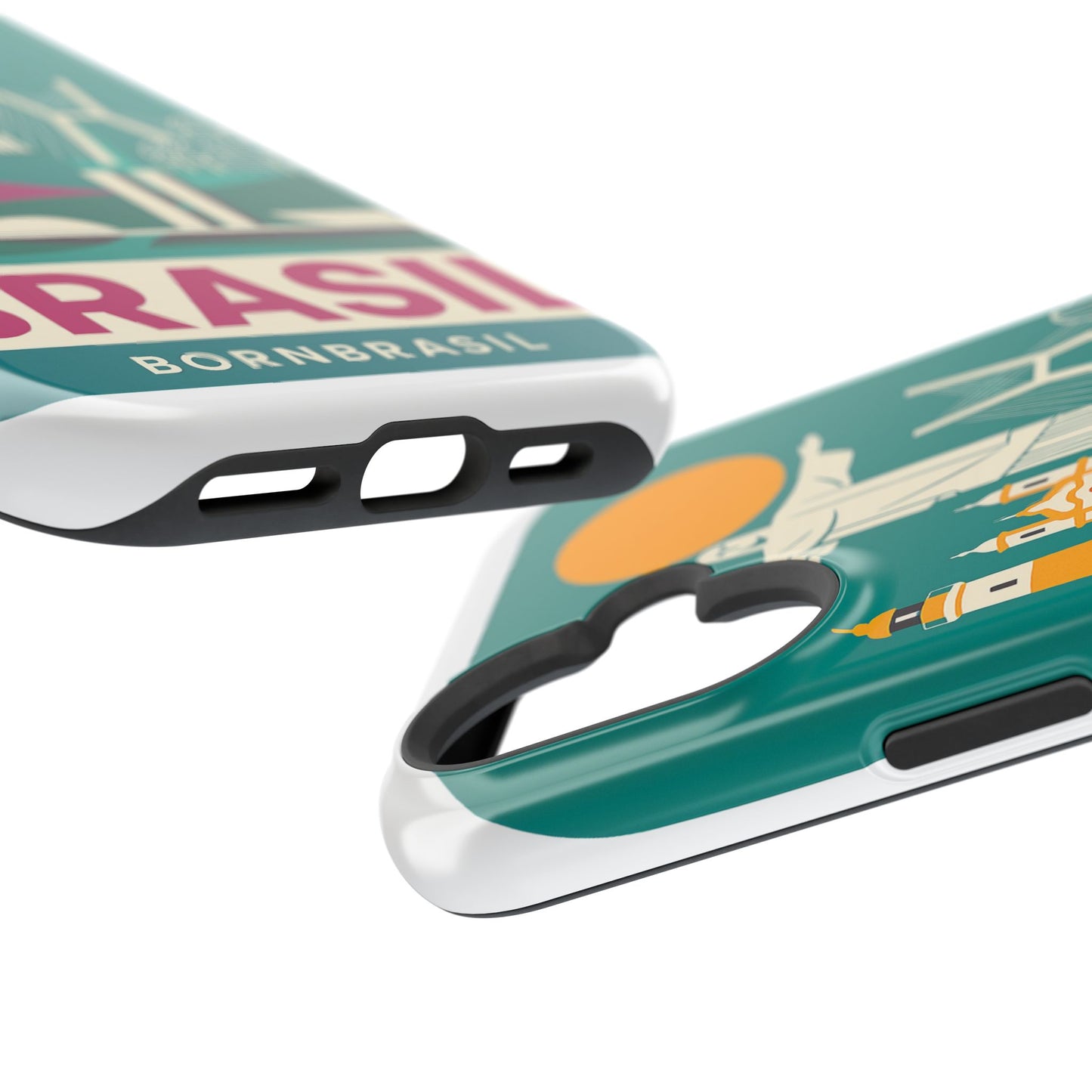 iphone e samsung com imã