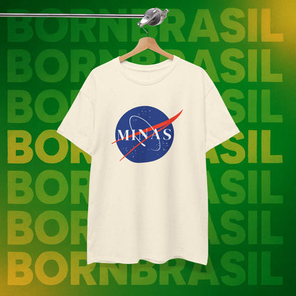 Camiseta Feminina  Minas NASA Parody - Orgulho Mineiro Streetwear