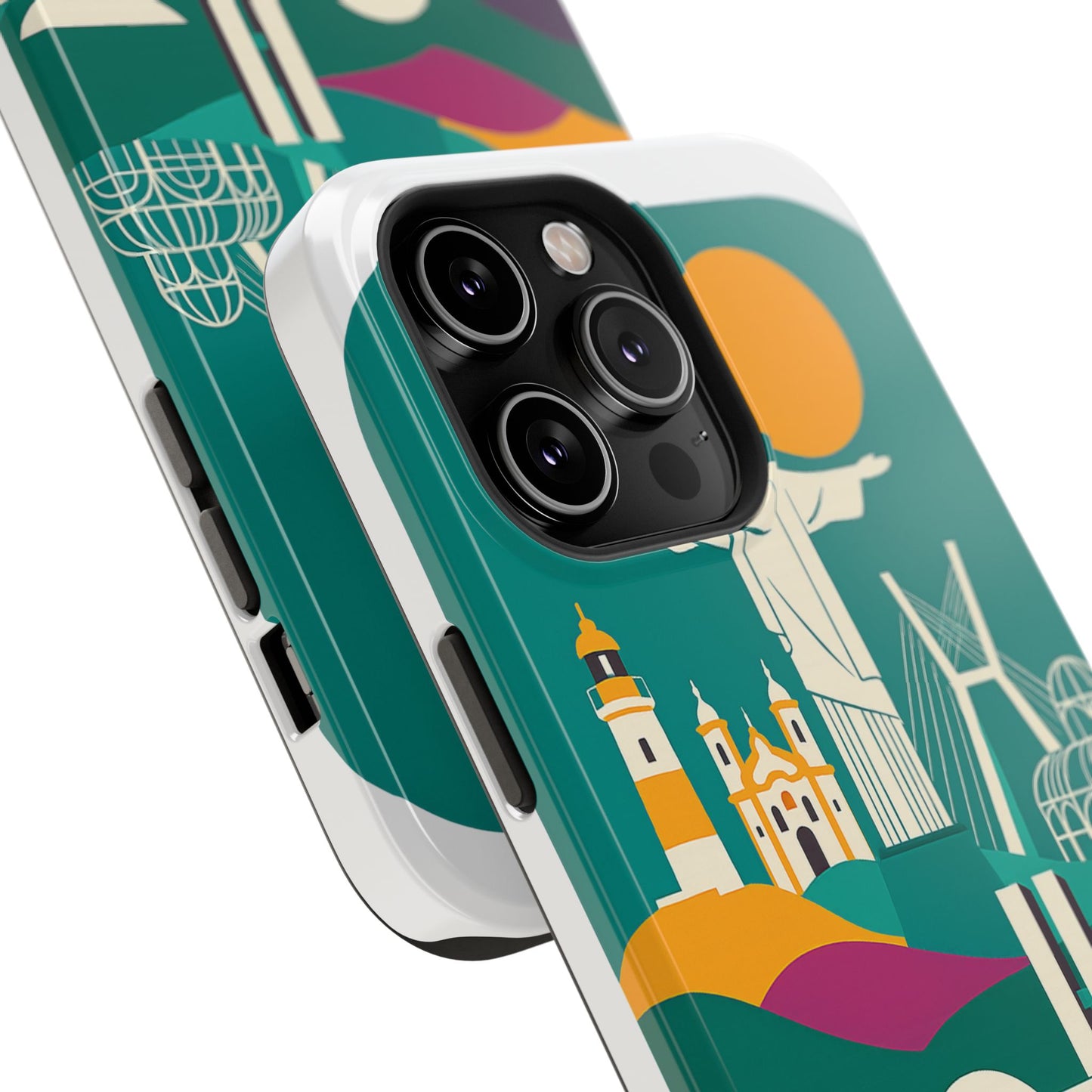 iphone e samsung com imã