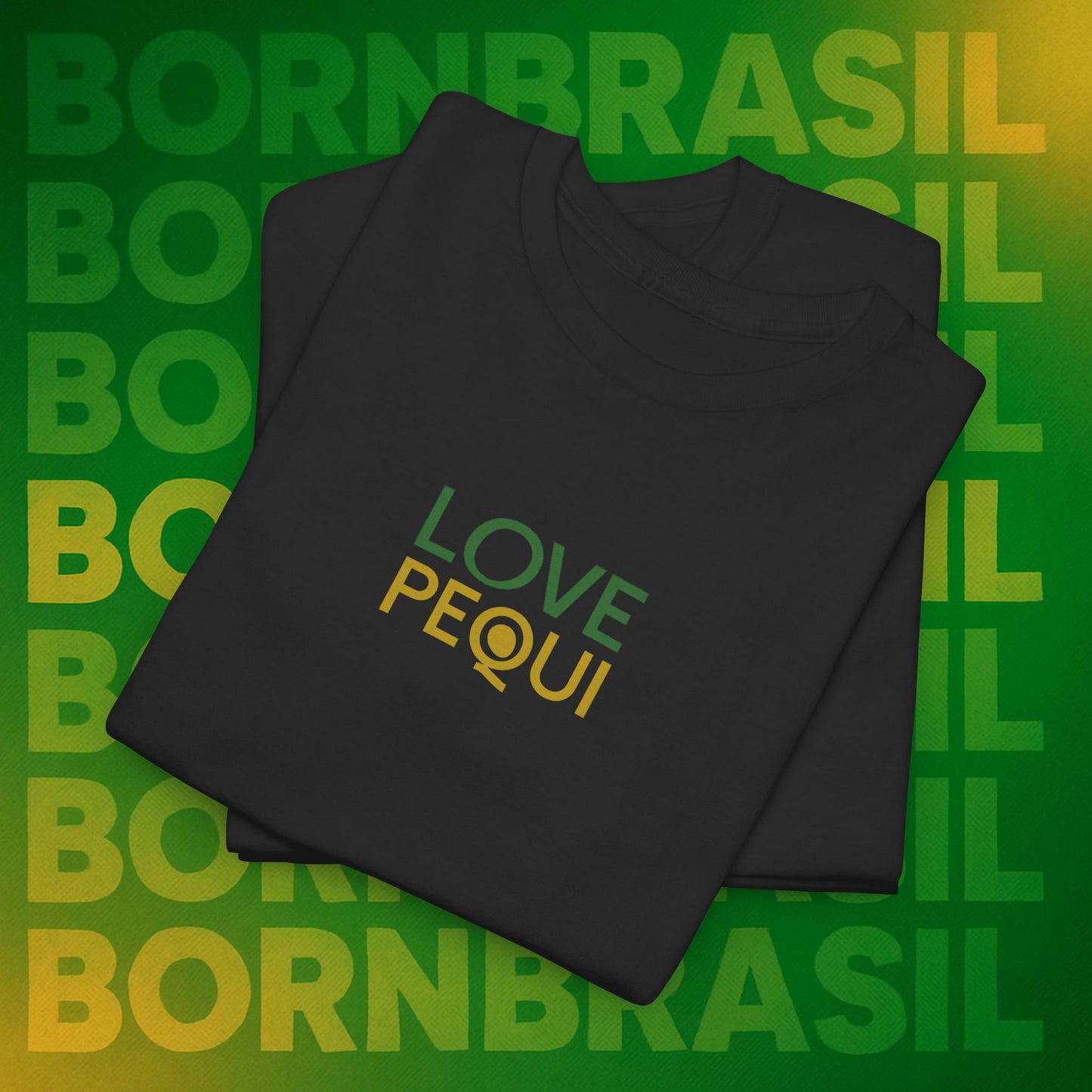 Camiseta Love Pequi – Minimalista Premium BornBrasil