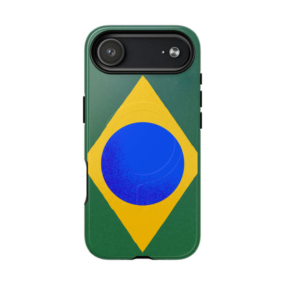 Capa MagSafe iPhone "Bandeira Minimalista" - Case Magnética Premium (iPhone 13 ao 17 Pro Max)