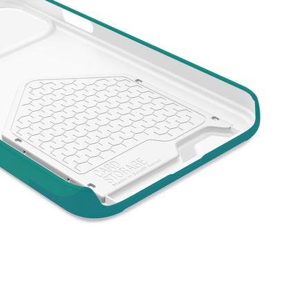 Capa Porta-Cartão iPhone "Aquarela do Brasil" - Wallet Case Vintage (iPhone 13 ao 17 Pro Max)