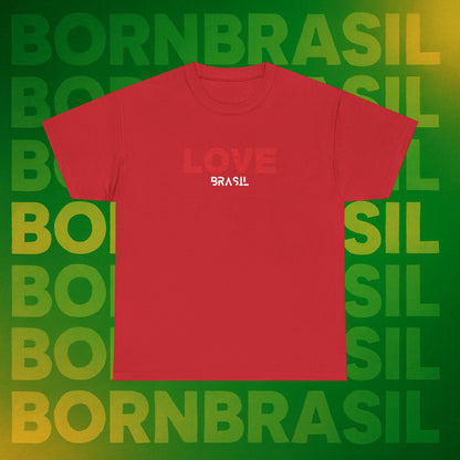 Camiseta Feminina LOVE BRASIL – BornBrasil