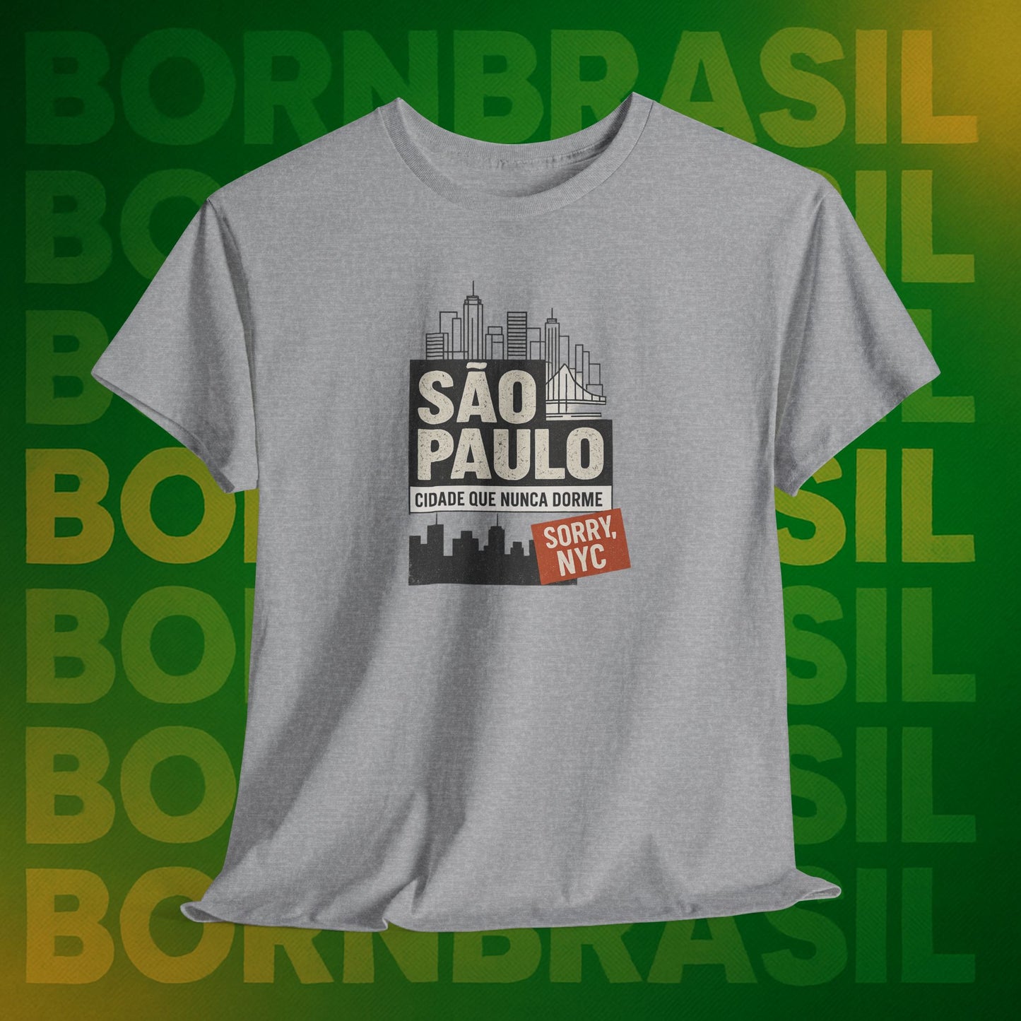 Camiseta São Paulo: Cidade Que Nunca Dorme – Sorry, NYC