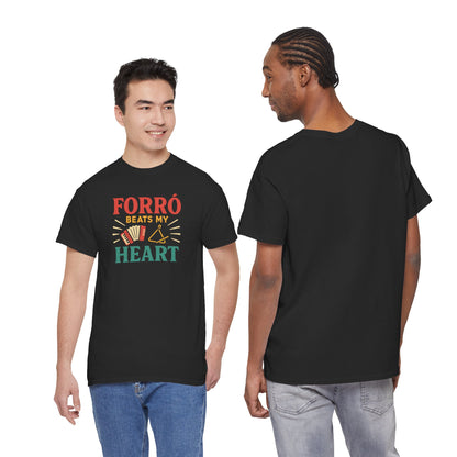 Camiseta Forró Beats My Heart – Cultura Nordestina BornBrasil