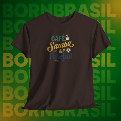 Camiseta Born in Brazil – Orgulho Nacional BornBrasil