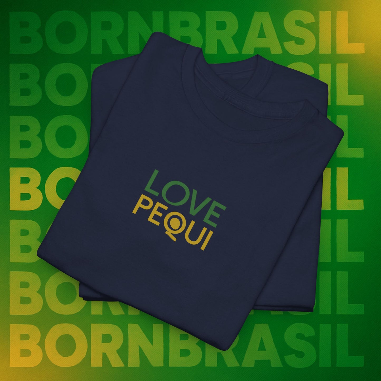 Camiseta Love Pequi – Minimalista Premium BornBrasil