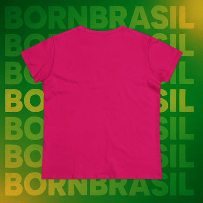 Camiseta Feminina Baby Look Minas é Bão Demais -