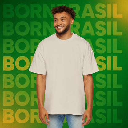 Camiseta Oversized Immigrants Make America Great – Brasil x EUA | BornBrasil