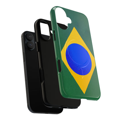 Capa MagSafe iPhone "Bandeira Minimalista" - Case Magnética Premium (iPhone 13 ao 17 Pro Max)