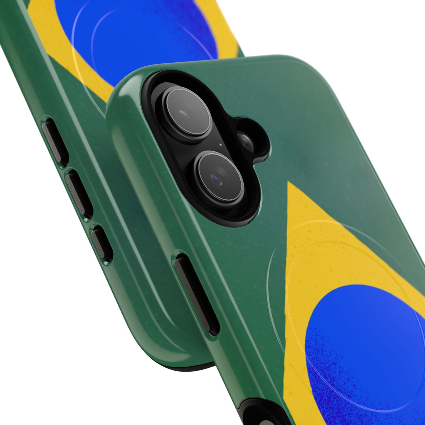 Capa MagSafe iPhone "Bandeira Minimalista" - Case Magnética Premium (iPhone 13 ao 17 Pro Max)