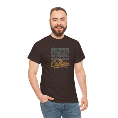 Camiseta Preciso de um Cafezin – Moda Brasileira Born Brasil