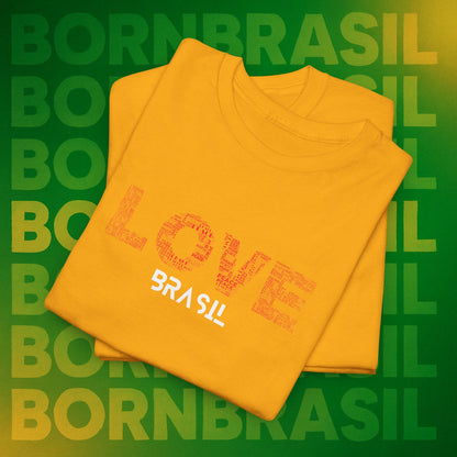 Camiseta Feminina LOVE BRASIL – BornBrasil