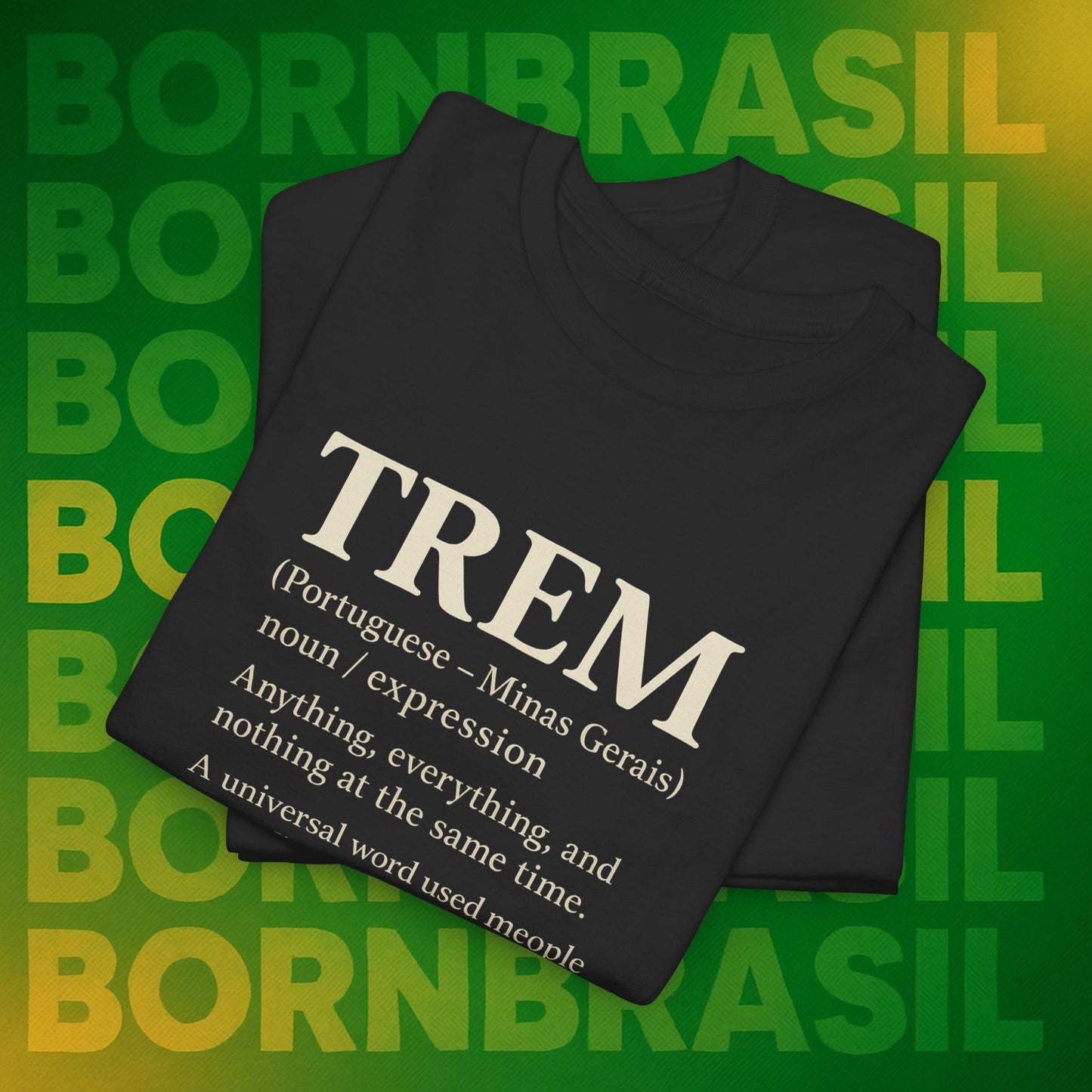 Camiseta Trem Dictionary – BornBrasil Minas Edition