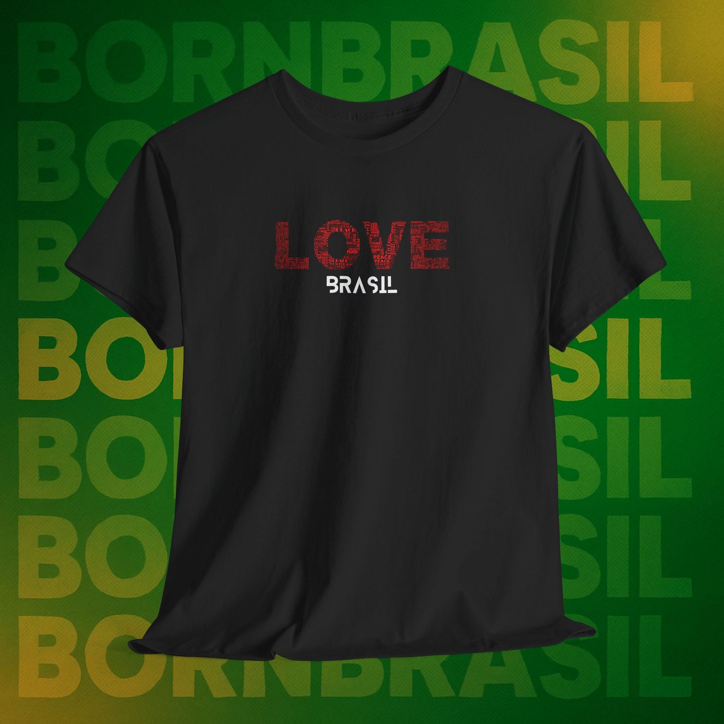 Camiseta Feminina LOVE BRASIL – BornBrasil