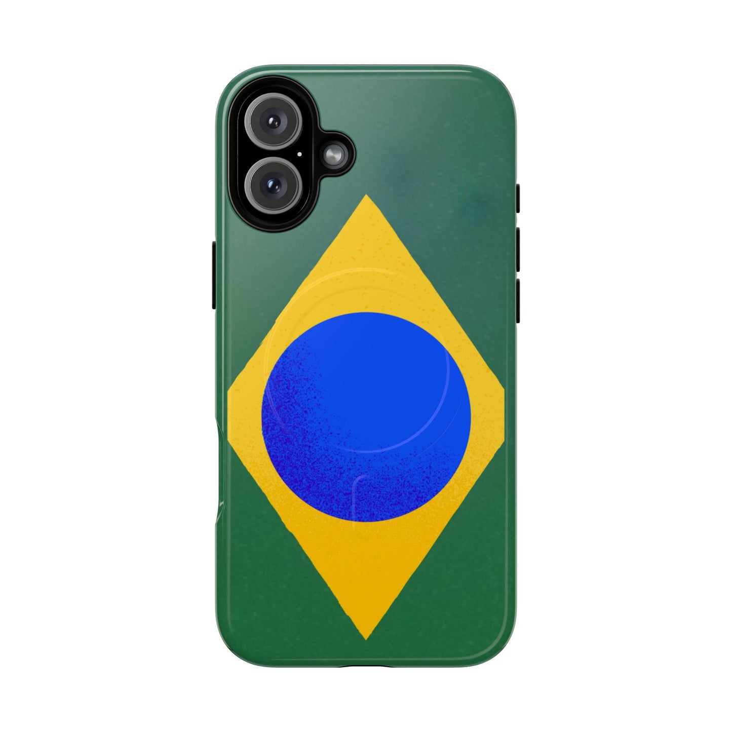 Capa MagSafe iPhone "Bandeira Minimalista" - Case Magnética Premium (iPhone 13 ao 17 Pro Max)