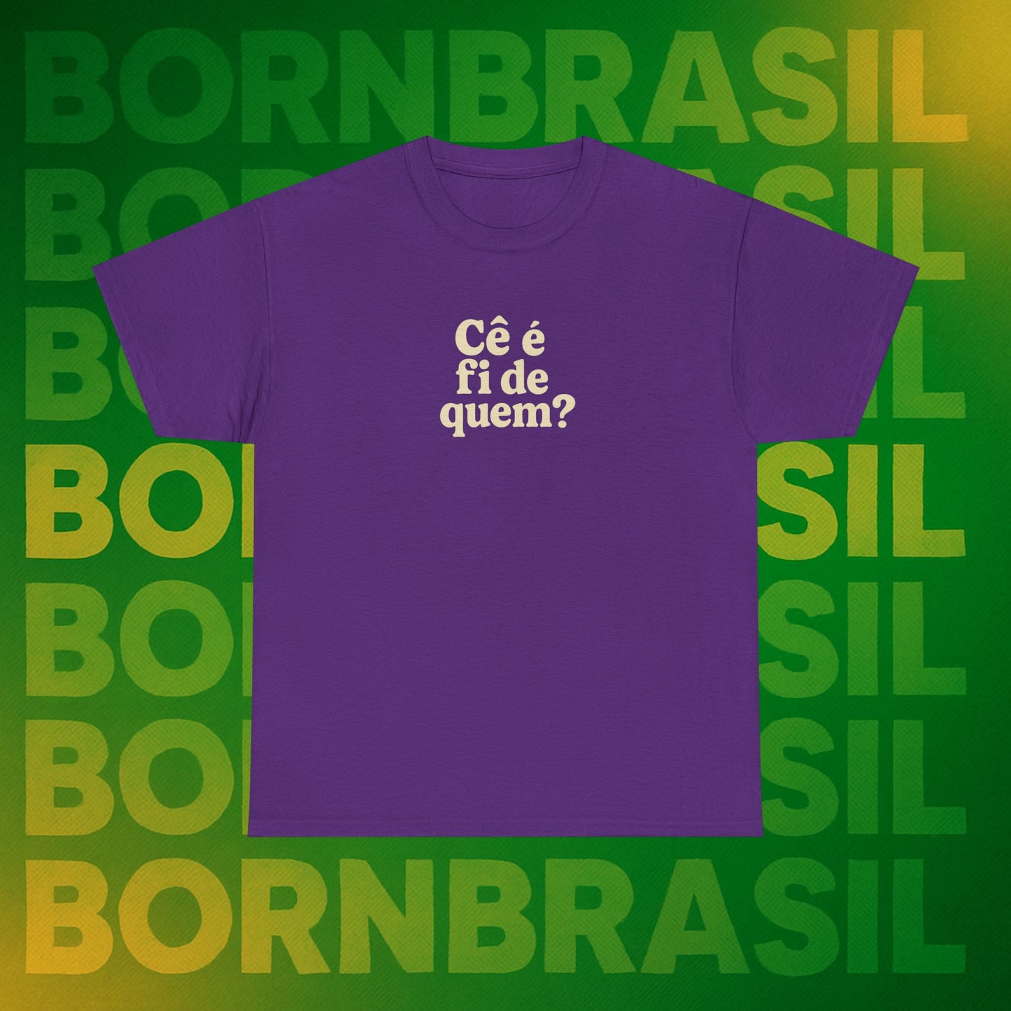 Camiseta Cê é fi de quem? Feminina