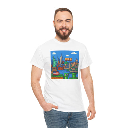 Camiseta De Volta Pro Brasil – Nostalgia Gamer BornBrasil