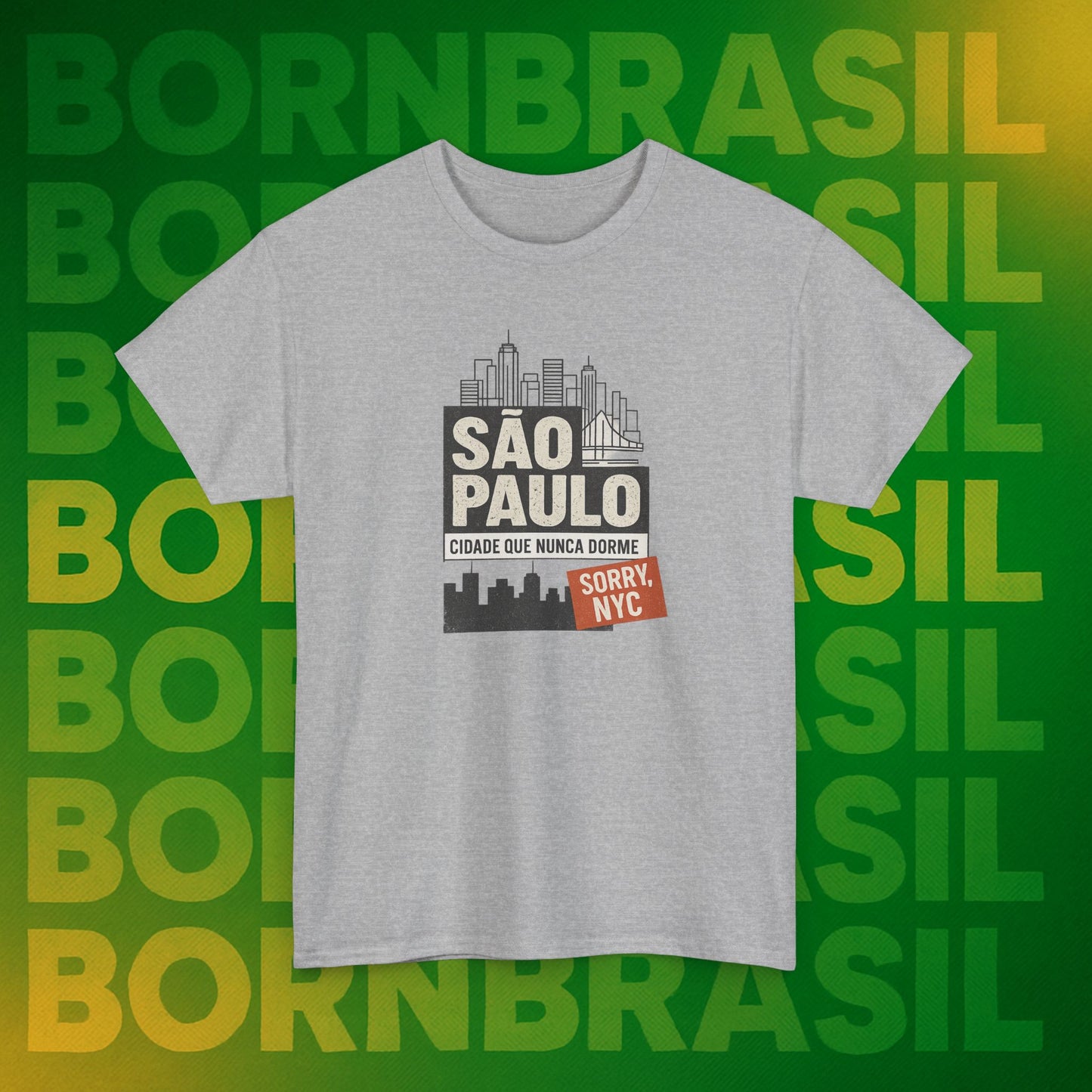 Camiseta São Paulo: Cidade Que Nunca Dorme – Sorry, NYC