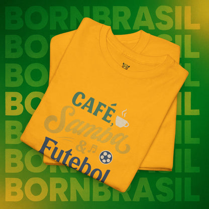 Camiseta Born in Brazil – Orgulho Nacional BornBrasil
