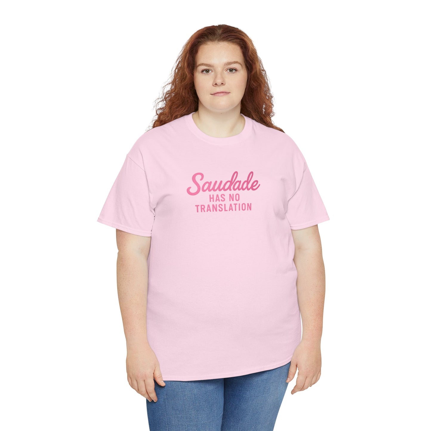 Camiseta Saudade Has No Translation – Moda Brasileira Feminina