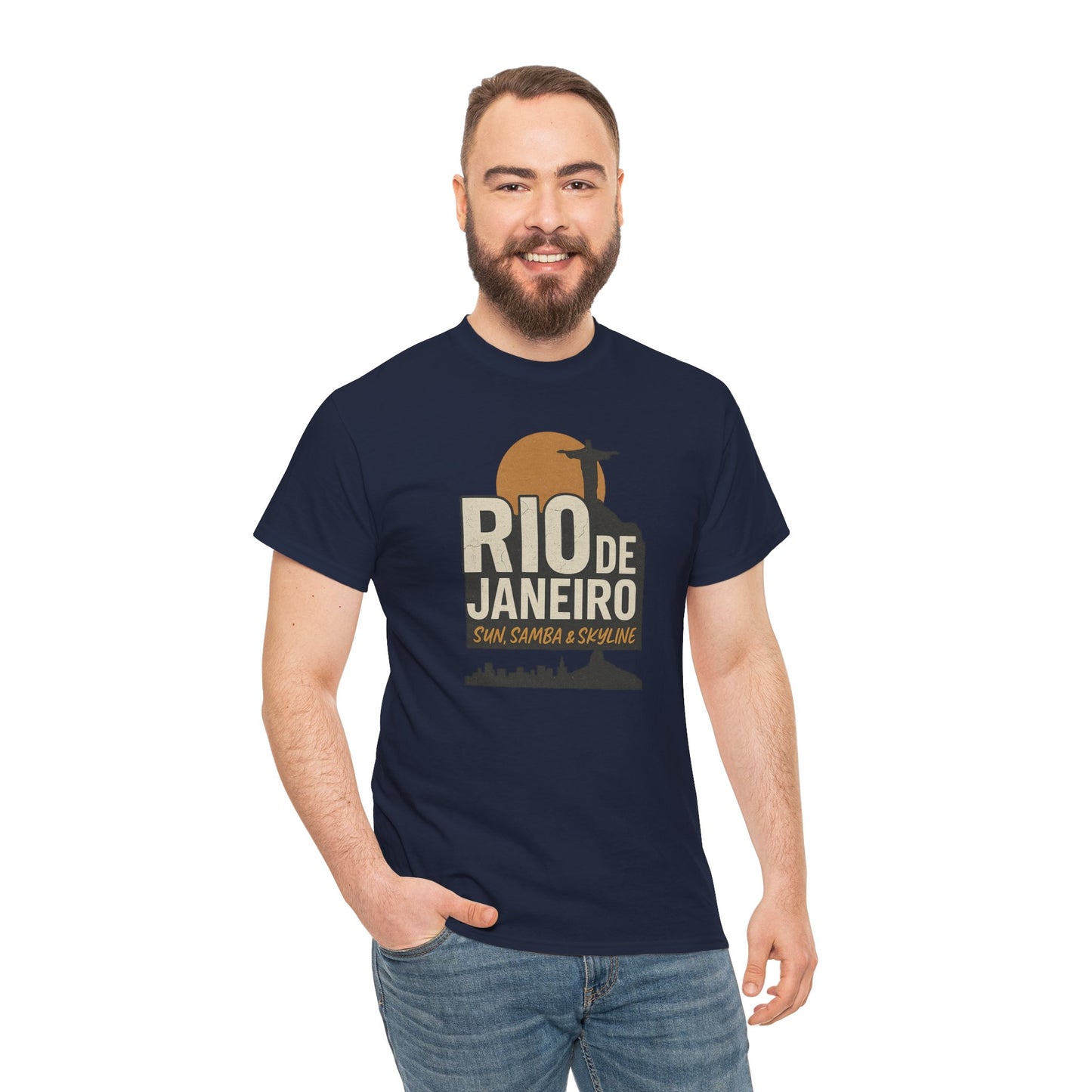 Camiseta Rio de Janeiro – Sun, Samba & Skyline