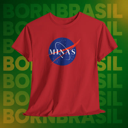 Camiseta Feminina  Minas NASA Parody - Orgulho Mineiro Streetwear