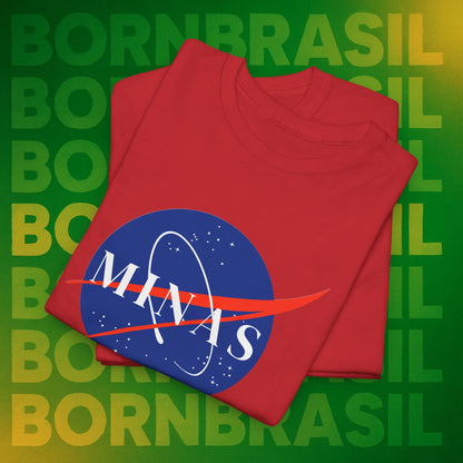 Camiseta Feminina  Minas NASA Parody - Orgulho Mineiro Streetwear