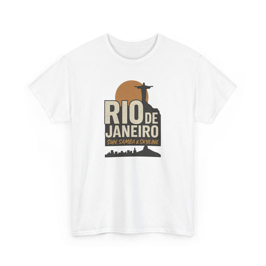 Camiseta Rio de Janeiro – Sun, Samba & Skyline