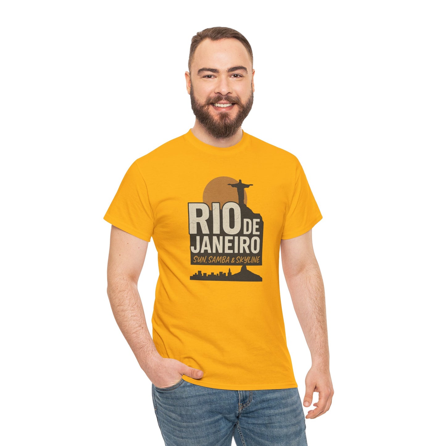 Camiseta Rio de Janeiro – Sun, Samba & Skyline