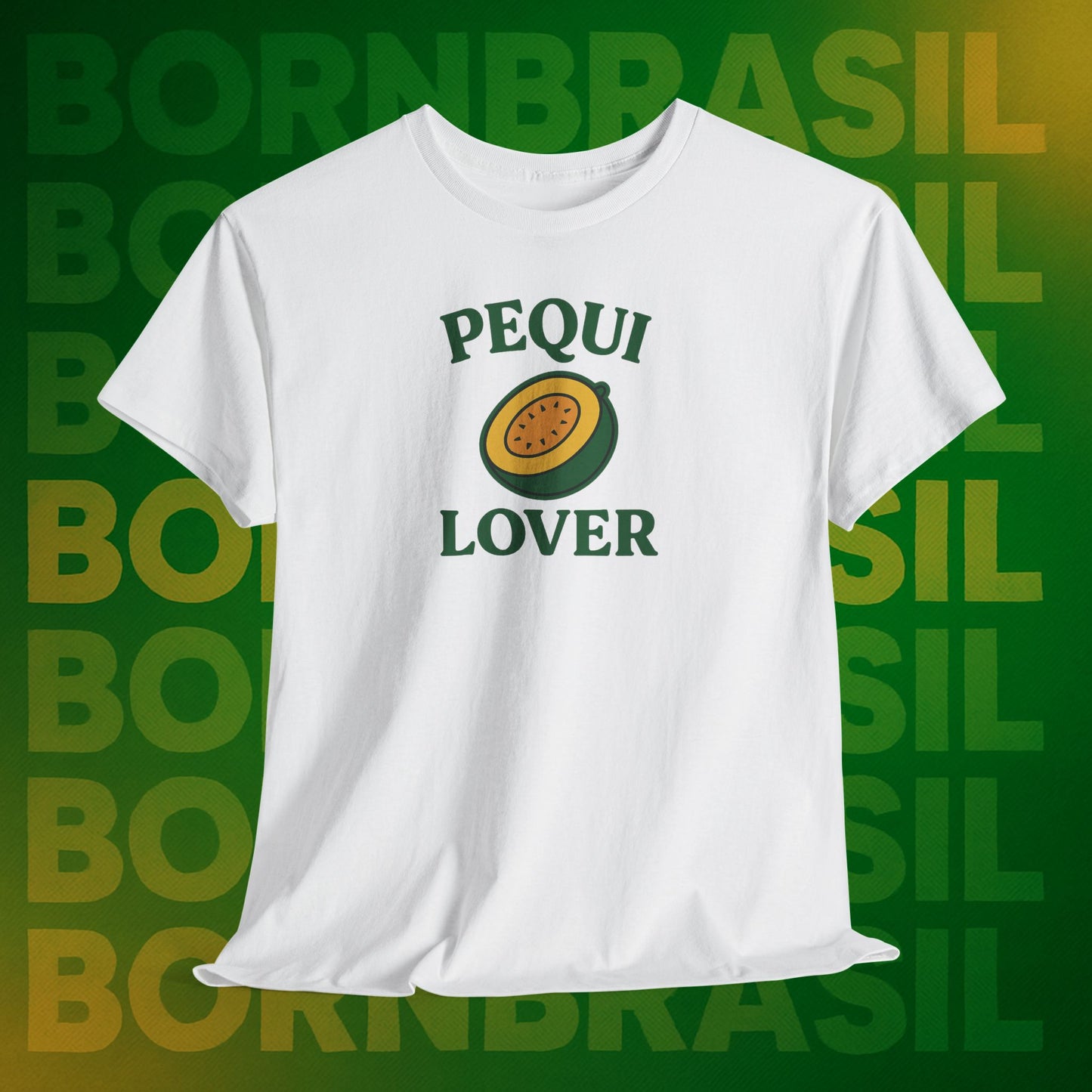 Camiseta Pequi Lover – Orgulho Goiano BornBrasil
