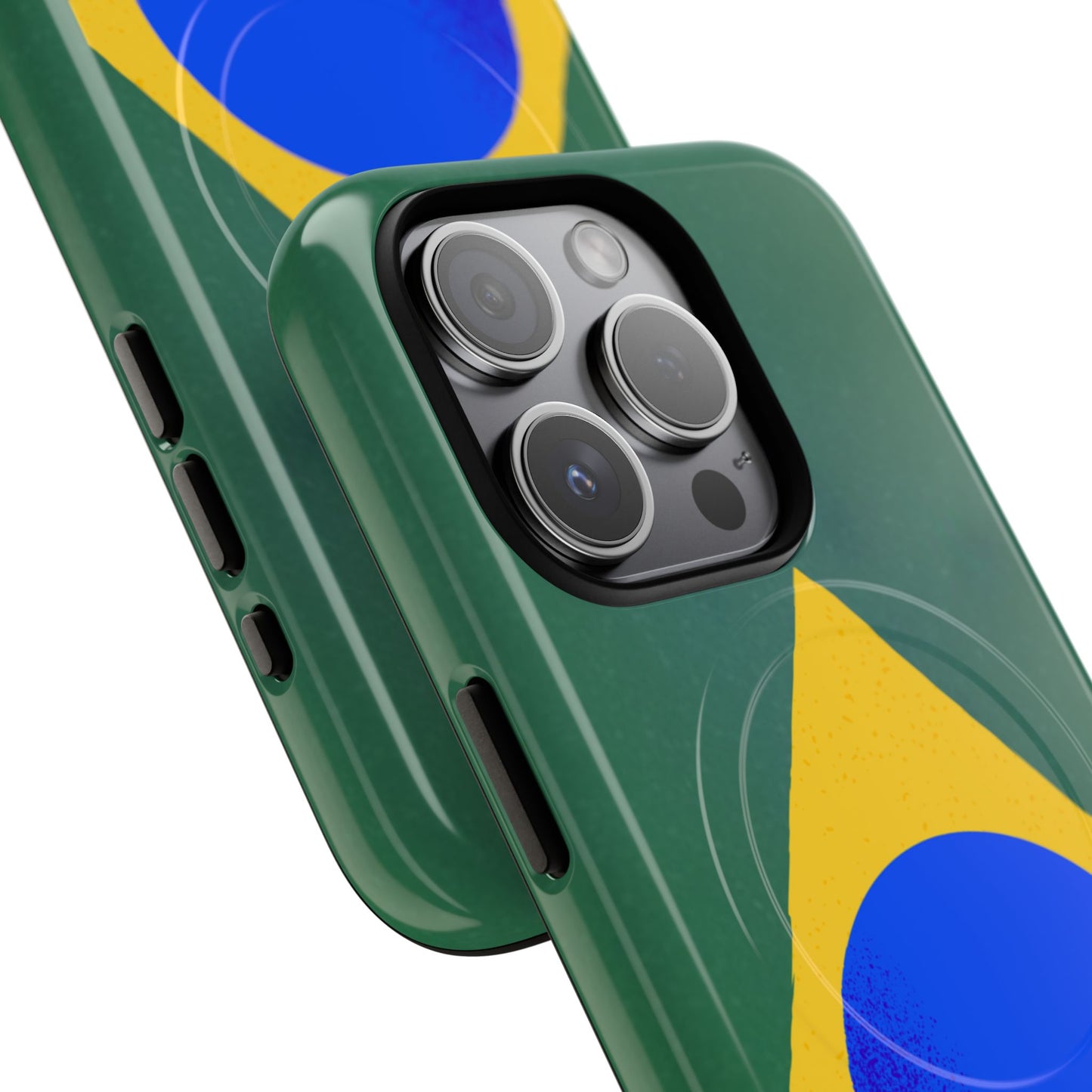 Capa MagSafe iPhone "Bandeira Minimalista" - Case Magnética Premium (iPhone 13 ao 17 Pro Max)