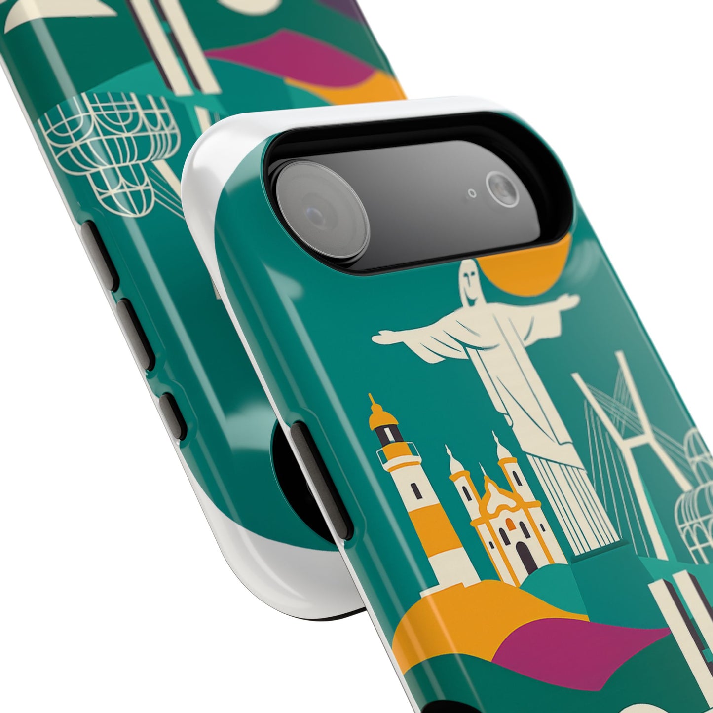 iphone e samsung com imã