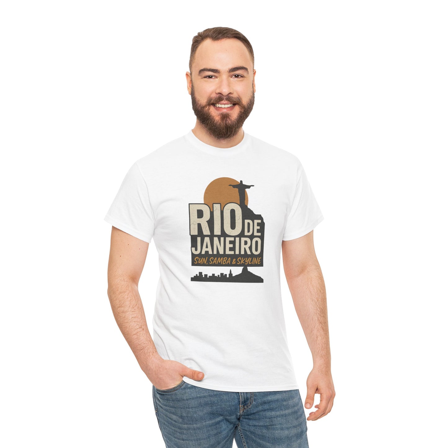 Camiseta Rio de Janeiro – Sun, Samba & Skyline