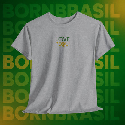 Camiseta Love Pequi – Minimalista Premium BornBrasil