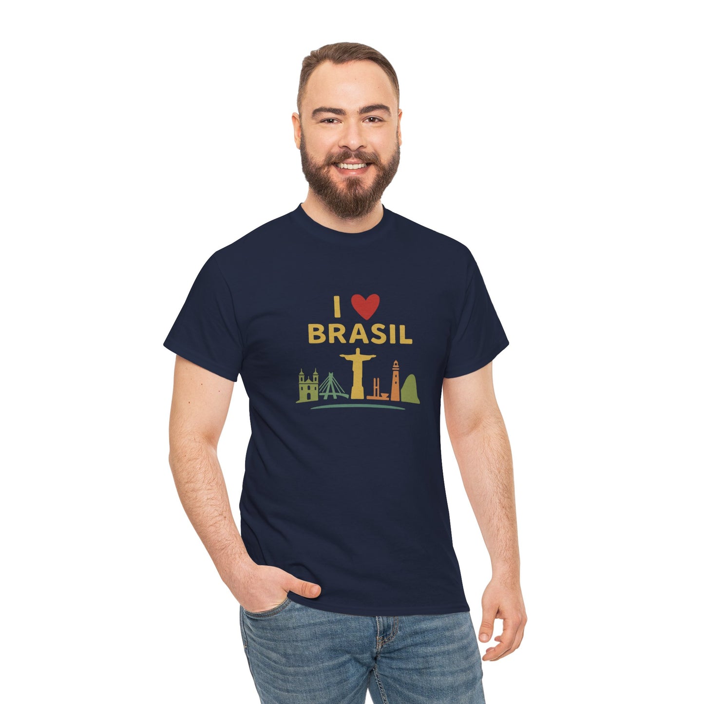 Camiseta I Love Brasil –  BornBrasil