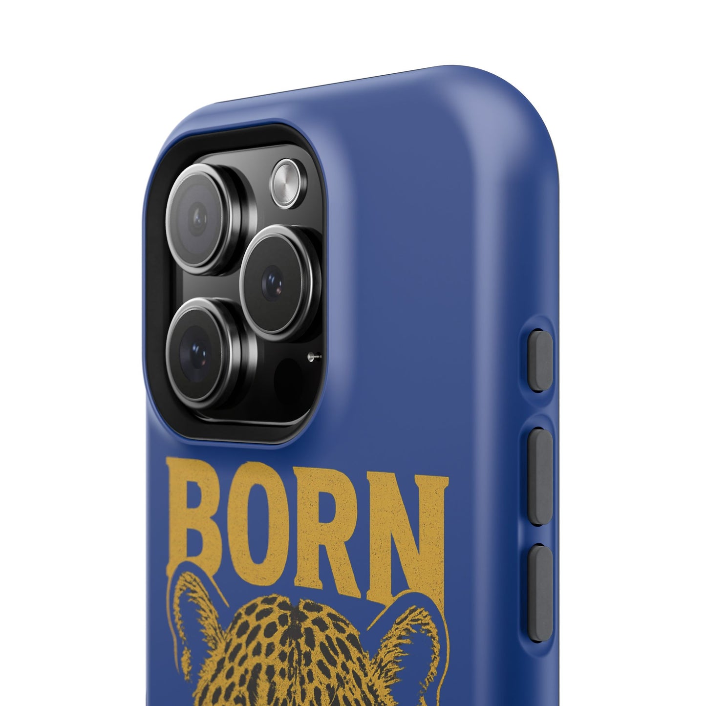 Capinha iPhone Impact-Resistant “Born Brasil Onça” – Proteção Premium do 11 ao 17 Pro Max | BornBrasil