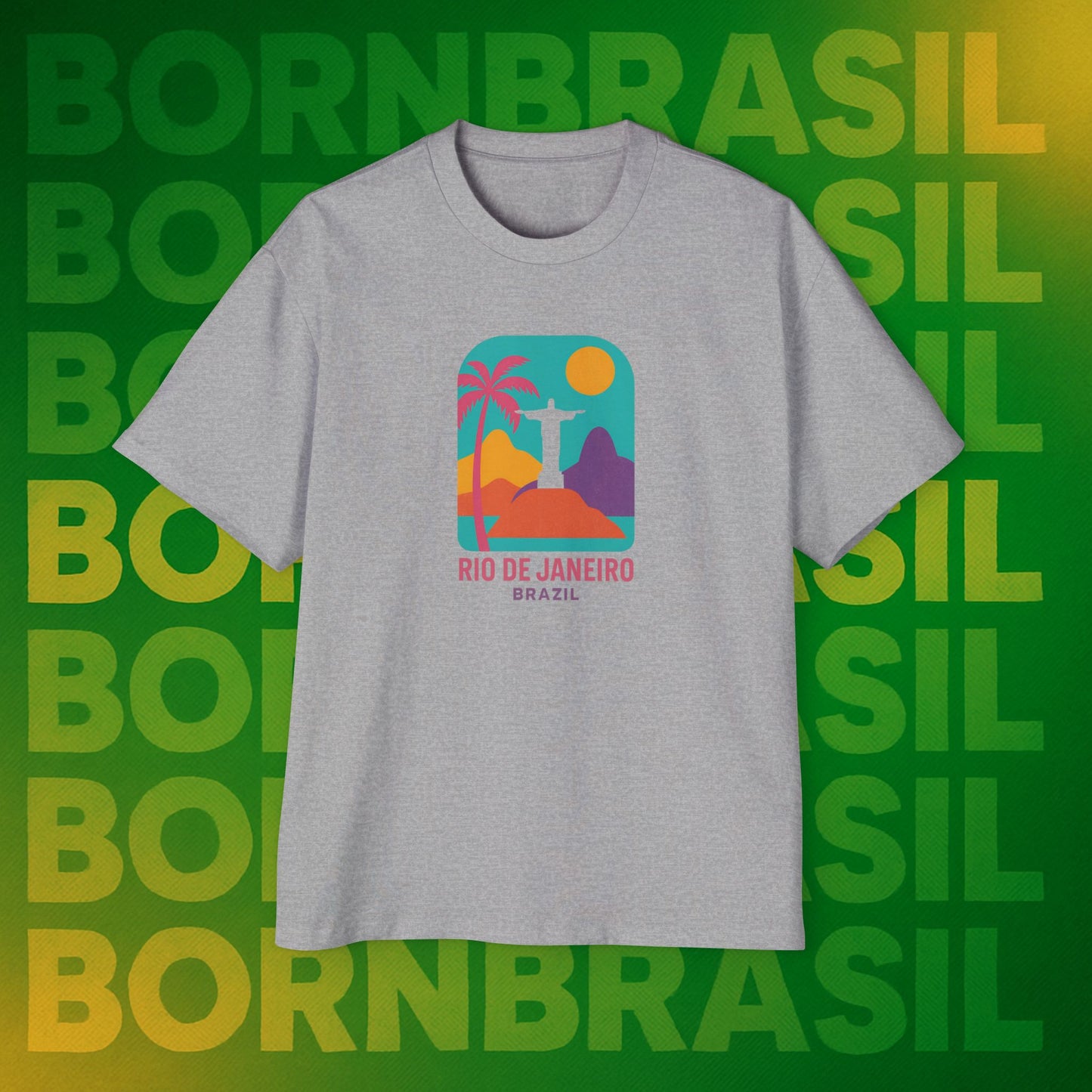 Camiseta Retrô Rio de Janeiro – Oversized