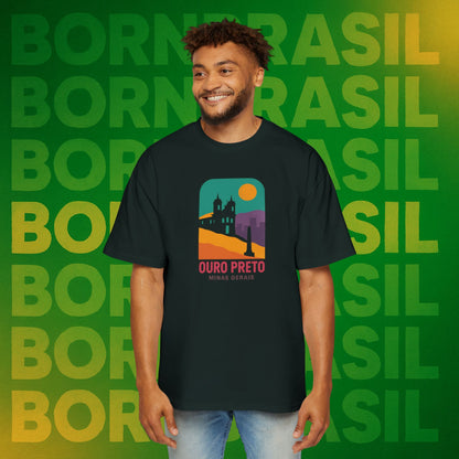 Camiseta Retrô Minas Gerais – Ouro Preto BornBrasil Oversized