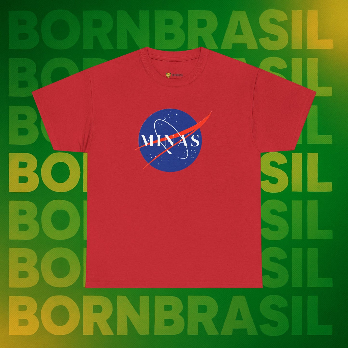 Camiseta Feminina  Minas NASA Parody - Orgulho Mineiro Streetwear