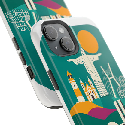 iphone e samsung com imã