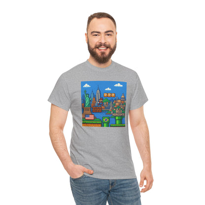 Camiseta De Volta Pro Brasil – Nostalgia Gamer BornBrasil