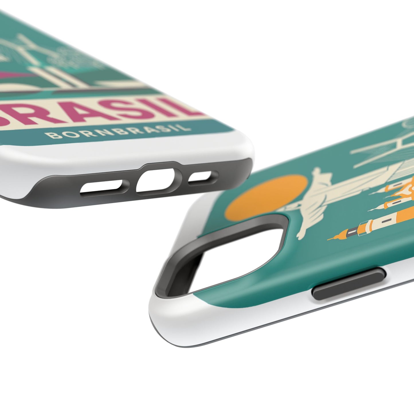 iphone e samsung com imã