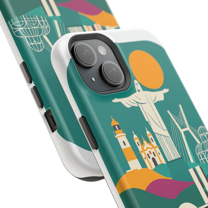 iphone e samsung com imã